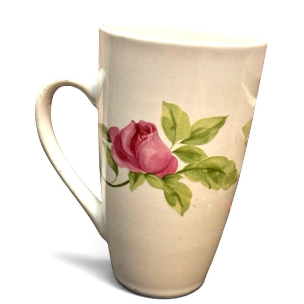 Pfaltzgraff Emma Large Floral Coffee Mug Retired Pattern